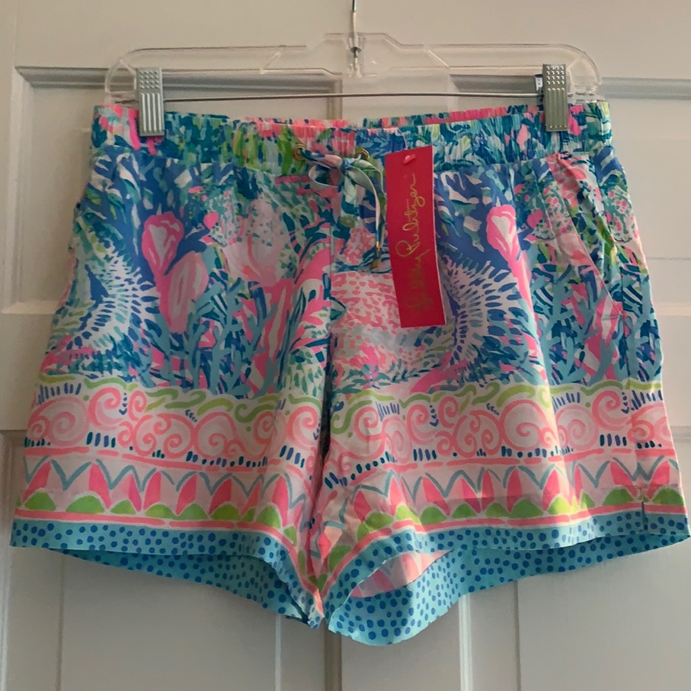 Lilly Pulitzer Multicolor Patterned Women Shorts